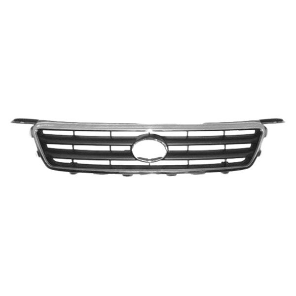 Sherman Parts SHE8152-99-0 Grille for 2000-2001 Toyota Camry; Black; Chrome & Silver SHE8152-99-0 - main